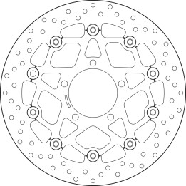 disco de freno flotante 78b40861