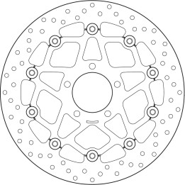 disc de fre flotant 78b40875
