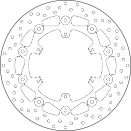 disc de fre flotant 78b40887