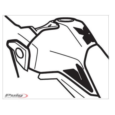 protective adhesive sticker with sides