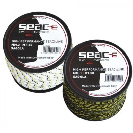 bobina de sfoară fir linie  dyneema 2mm - 50mt
