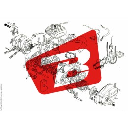 aluminijasti distančnik za dušilec izpuha rs-2