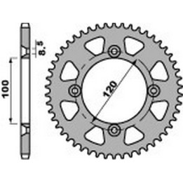 corona plato trasmision de aluminio 47 428
