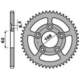 steel transmission plate crown 41 520