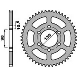 stahl getriebeplatte krone 35 630