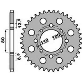 corona plato trasmision de acero 38 630
