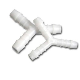 racord de plastico en y 6 mm