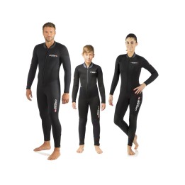 traje de buceo neopreno monopieza para niño endurance 5 mm