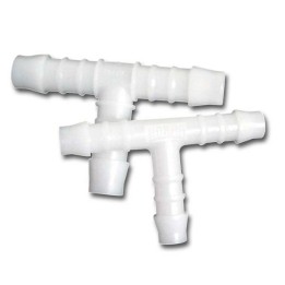 racord de plastico en  t 5 mm
