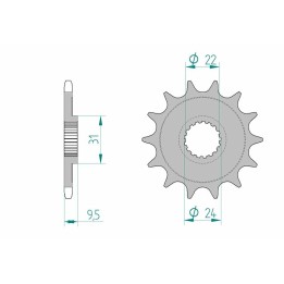 standard stahlritzel 22406 520