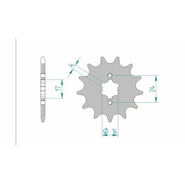 standard stahlritzel 49102 420