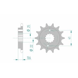 standard stahlritzel 20608 520