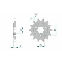 standard stahlritzel 22602 525
