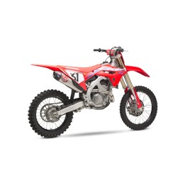 popoln izpuh z nerjavnim dušilcem + ogljikov pokrov signature rs 12 crf250 2022
