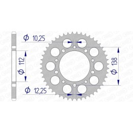 corona aluminio ultraligera 11509 - 520