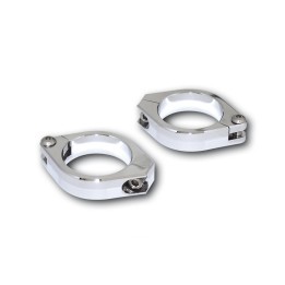 abrazaderas aluminio para horquilla moto cnc 38-41 mm