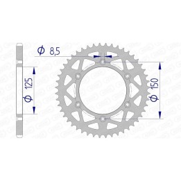 corona aluminio 72304 - 520