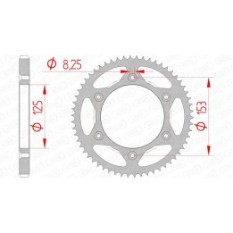 standard stål tandhjul 10228 - 428