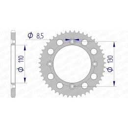 ultraleichte aluminiumkrone 11104 - 420