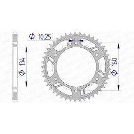 corona aluminio ultraligera 11618 - 520