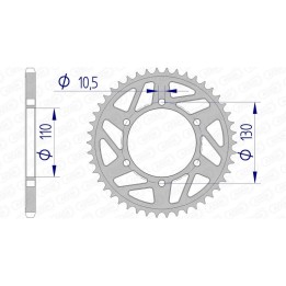 corona aluminio 13814 - 520