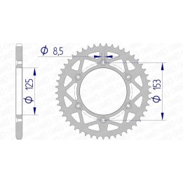 corona aluminio ultraligera 11212 - 520