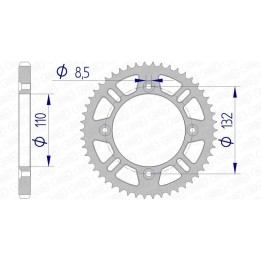 corona aluminio 72102 - 428