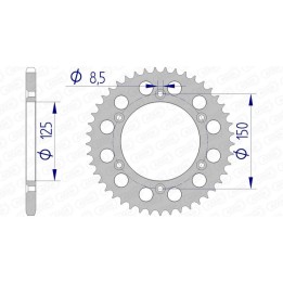 corona aluminio 72304 - 520