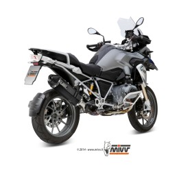 escape moto posicion standard sport slip-on oval titanium with carbon cap