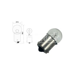 laatikko 10 lamppua rekisterikilven valoon 24v 10w