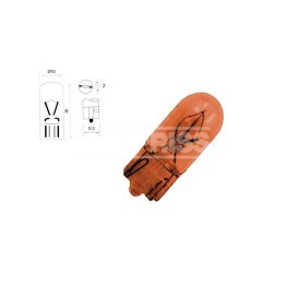 confezione da 10 lampade senza presa ambar 12v 5w