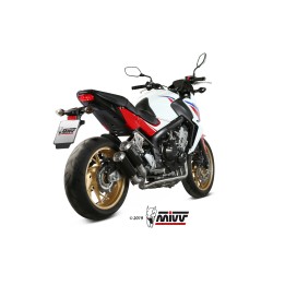 escape moto completo posicion standard sport full system 4x2x1 gppro black inox