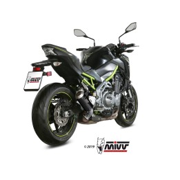 escape moto posicion standard sport slip-on suono black with carbon cap