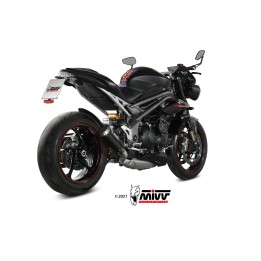 escape de moto posició standard sport slip-on x-m5 black inox