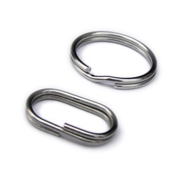 stainless steel oval ring (6u)