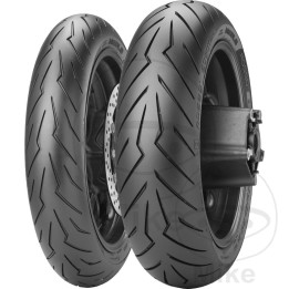 moottoripyörän rengas etu/taka 120/70-12 58p tubeless diablo rosso sco