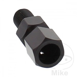 adaptador retrovisor   derecho con tuerca m10 x 1.25 mm