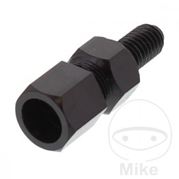 adaptador retrovisor izquierdo con tuerca m8 x 1.25 mm