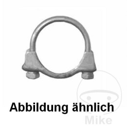 objemka dušilnika izpuha 63 mm