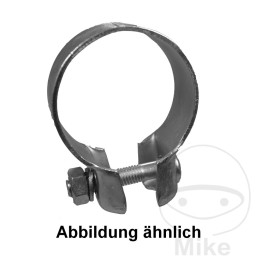 objemka dušilnika izpuha 62.5 mm