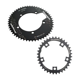 Kit de platos ovalados Stronglight para bicicletas 10/11 velocidades BCD 110