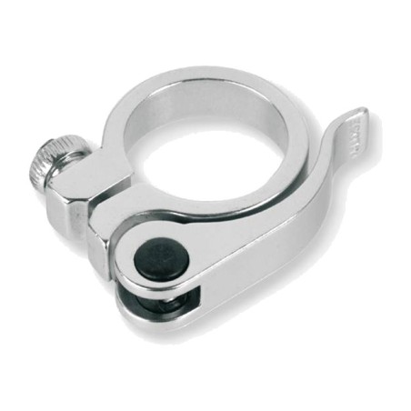 clamp, seat stem quick-close white 34,9mm