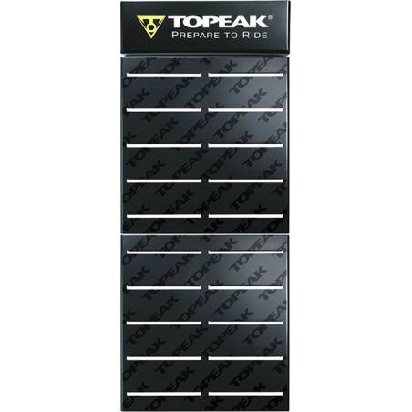 display bicycle post head 2 panels + 12 hooks