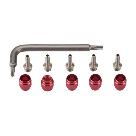 ovalillos + inserts for hydraulic brake (5u)
