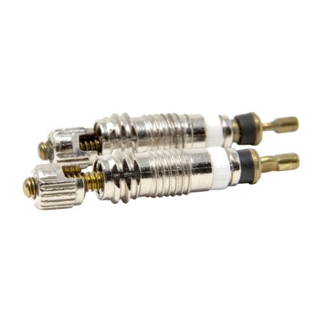 two presta valve shells