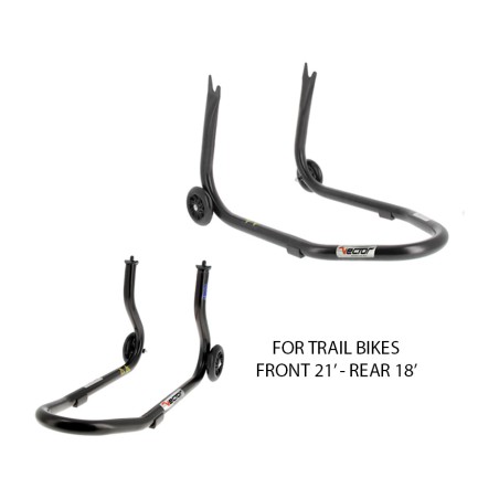 forklædder sæt - front og rear - trail moto