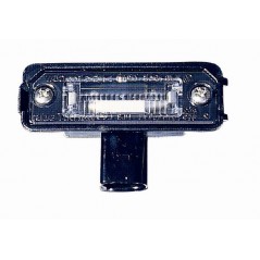 Left license light  right