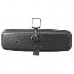 Indistinct interior rear view mirror