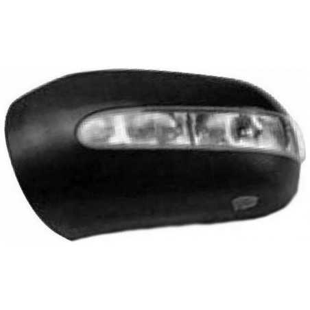 Ground light intermittent rear view mirror casing left