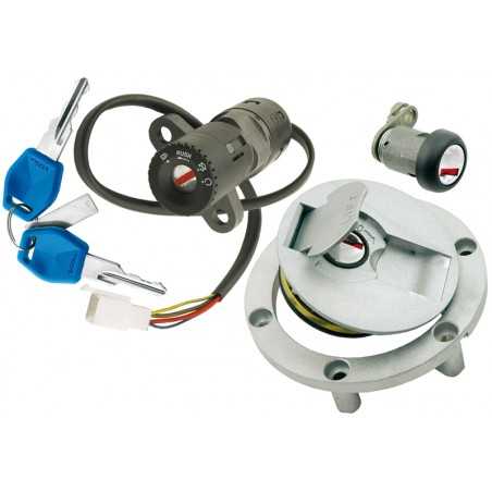 set of locks and keys for original motorcycle beam
